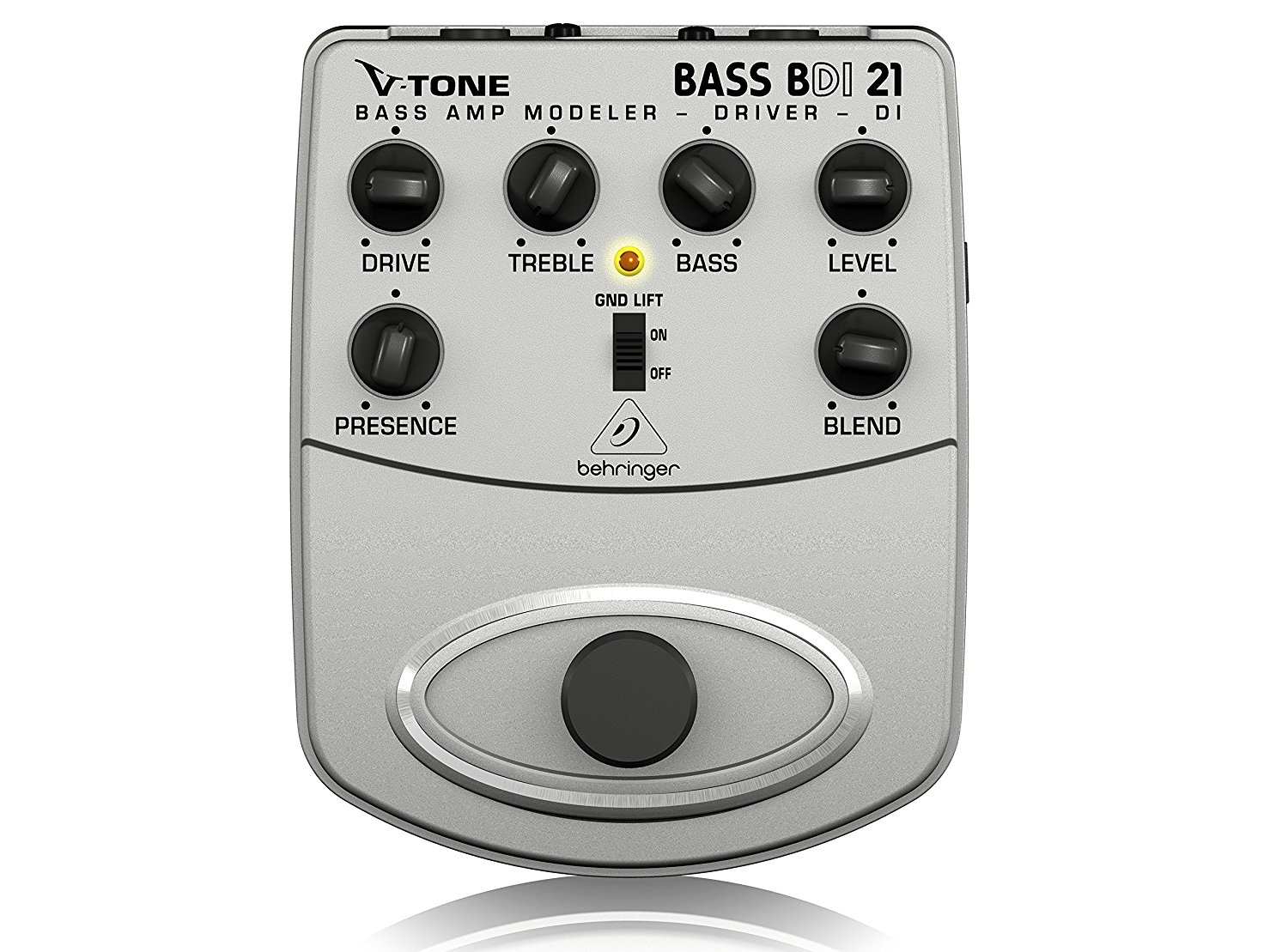 Behringer VTone Bdi21 Bass Amp Modeler Direct Recording Preamp Di