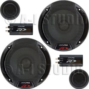 Alpine SPR-60C 6.5 Component Speakers