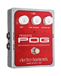 Electro Harmonix Micro POG - one of the Best Bass Octave Pedals