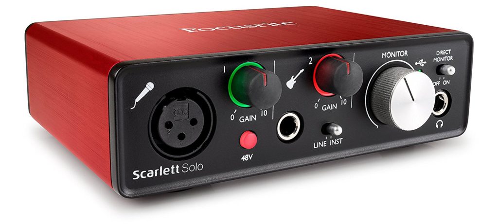 focusrite scarlett 2i2 driver only 48 khz