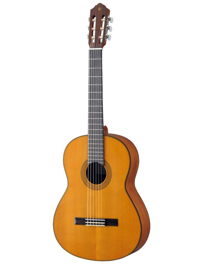 Best Classical Guitar Under 500 Reviews 2024 SonoBoom Com   Yamaha CG122MCH Solid Cedar Top Classical Guitar 768x1024 