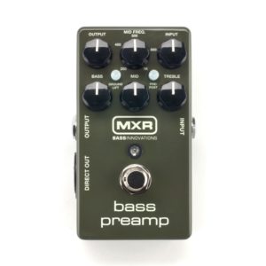 MXR M81 Bass Preamp is the best bass preamp pedal