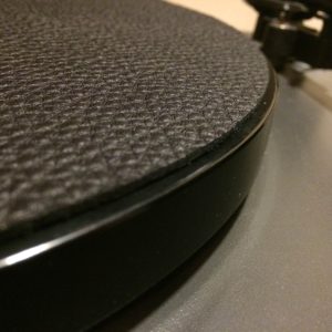 Hudson Hi-Fi Premium Swiss Leather Turntable Mat