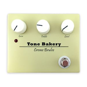Creme Brulee Overdrive Tone Bakery Boost Pedal