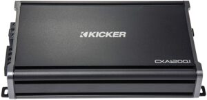Kicker CX1200.1 is the best amp for Kicker CVR 12"