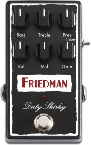 Friedman Dirty Shirley Overdrive Guitar Effects Pedal