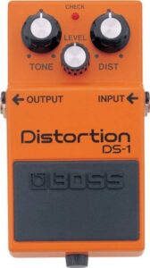 Boss DS-1 Distortion Guitar Pedal is the best distortion pedal for punk rock