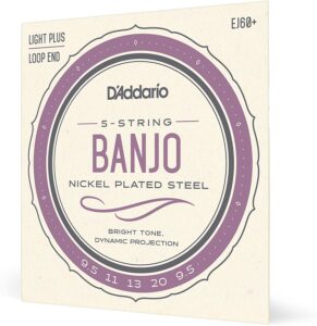 D’Addario EJ60+5  String Banjo Strings