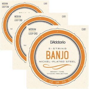 D’Addario EJ61 Banjo  Strings