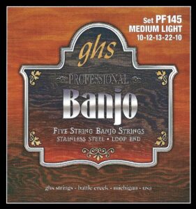 GHS Strings PF145 5-String Banjo Strings