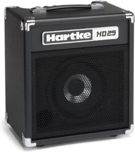Hartke HD25 Bass Combo is the best bass amp for keyboard