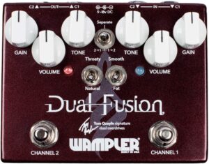 Wampler Dual Fusion V2 Tom Quayle Signature Pedal