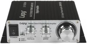 Lepy LP-2020A is the best amp for Micca MB42X