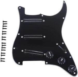 Musiclily 11-Hole SSS Prewired Loaded Pickguard